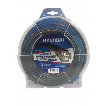 HYUNDAI DİŞLİ TIRTIKLI SİYAH MİSİNA 3,50mm 40mt