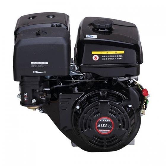 LONCIN G300FDA  MARŞLI 10 HP BENZİNLİ MOTOR  YATIK MİLLİ-KAMALI