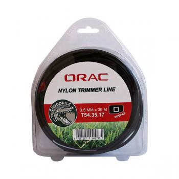 ORAC MİSİNA  KARE 3.50mm 36 mt SİYAH