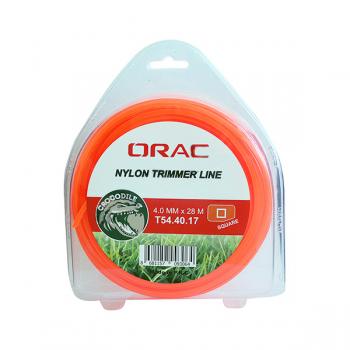 ORAC MİSİNA  KARE 4.0mm 28 mt TURUNCU